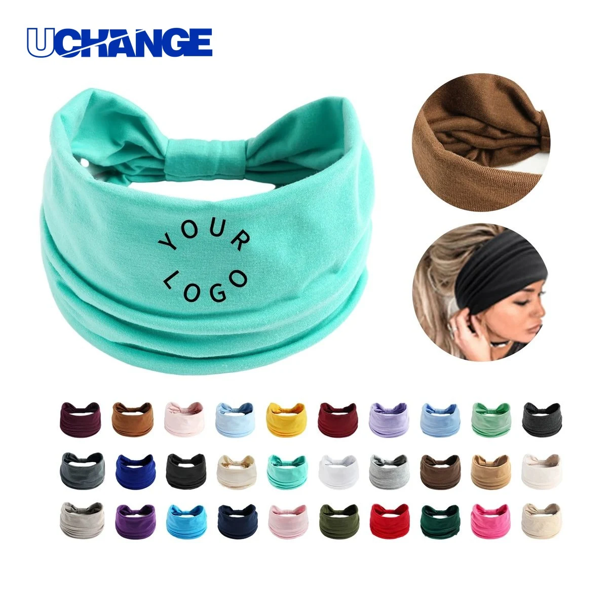 Moisture-Wicking Athletic Hairband Band for Intense Workouts 1