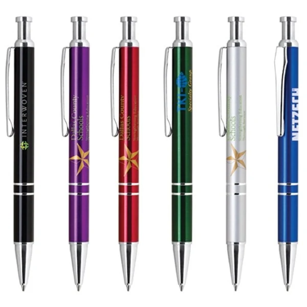 Brett II Click Aluminum Ballpoint Pen 1