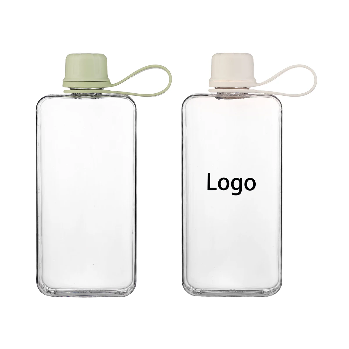Portable Flat Water Bottle 1