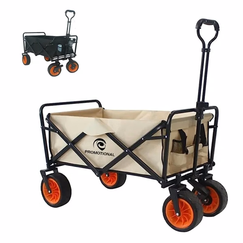Outdoor Picnic Foldable Camp Trolley