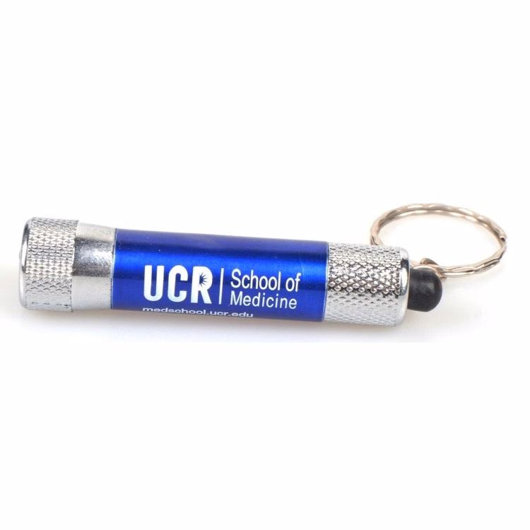Flashlight with key chain