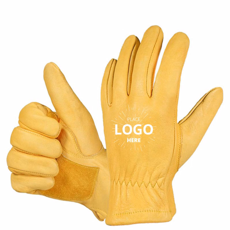 Garden Leather Work Gloves