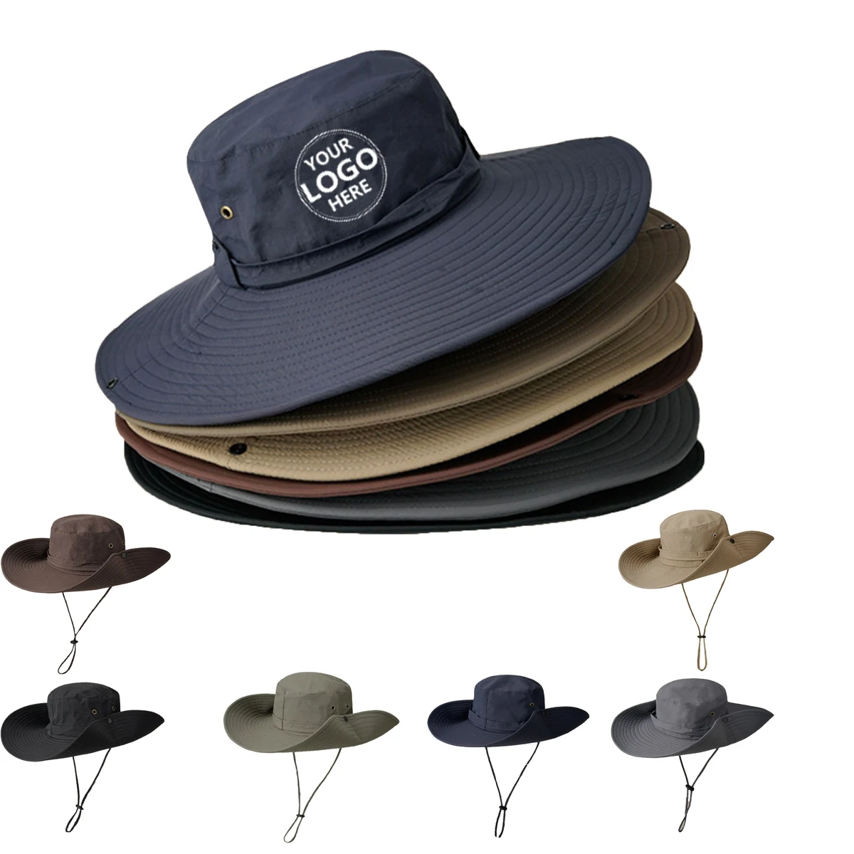 Durable Polyester Outdoor Sun Hat 1