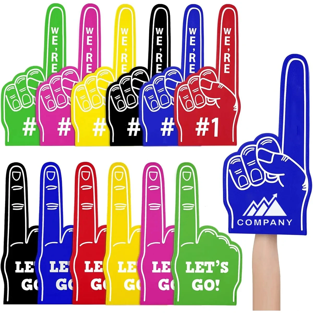 18" Number One Foam Hand 1