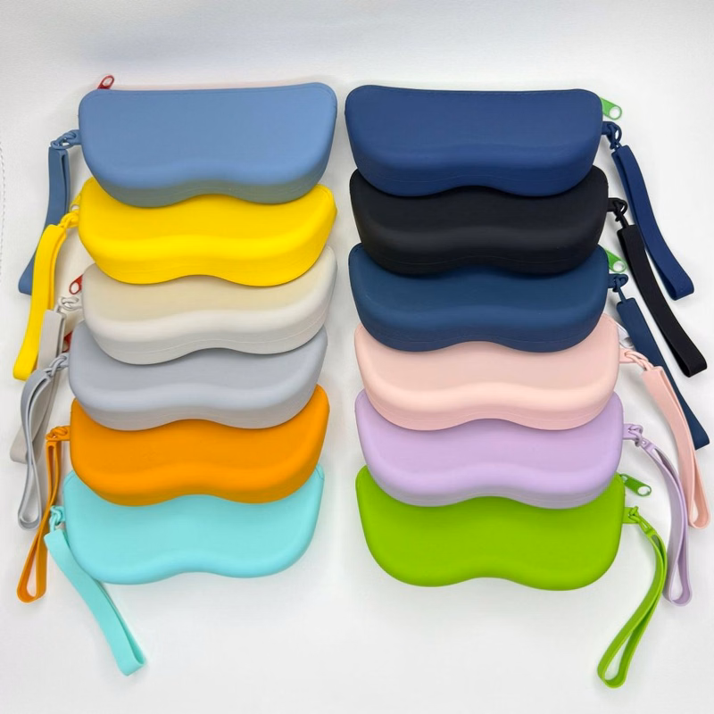 Silicone glasses bag