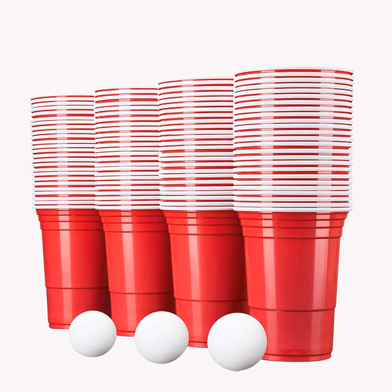 450ML 16 oz Beer Pong Red Cup