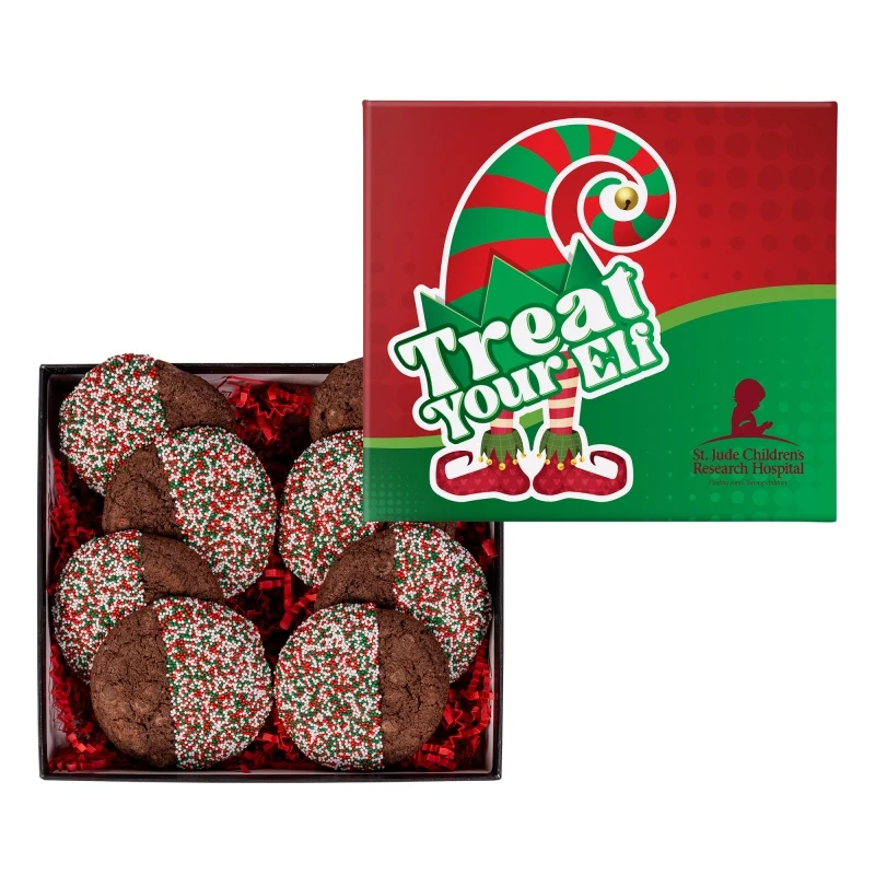 Decadent Chocolate French Sable Cookie in Gift Box 1