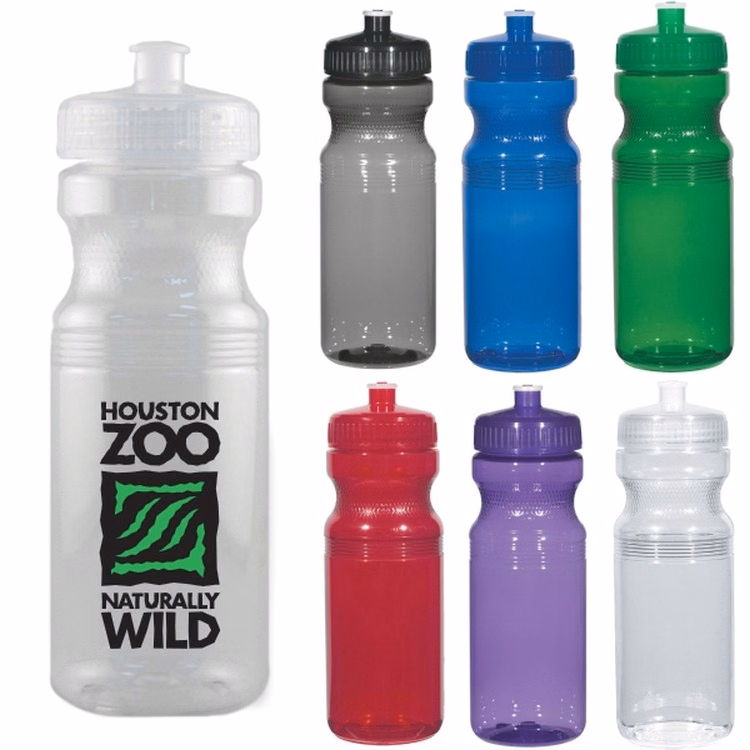24 oz. Poly-Clean Fitness Water Bottle