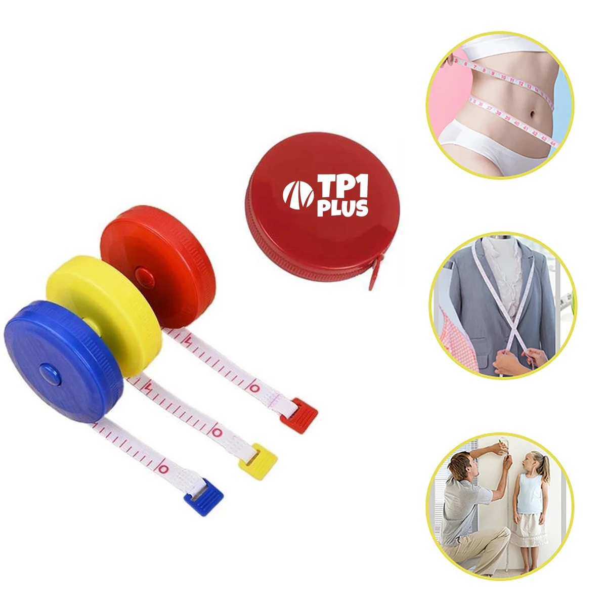 Mini Retractable Soft Tape Measure 1