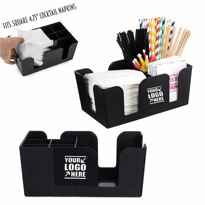 Six Compartment Bar Caddy
