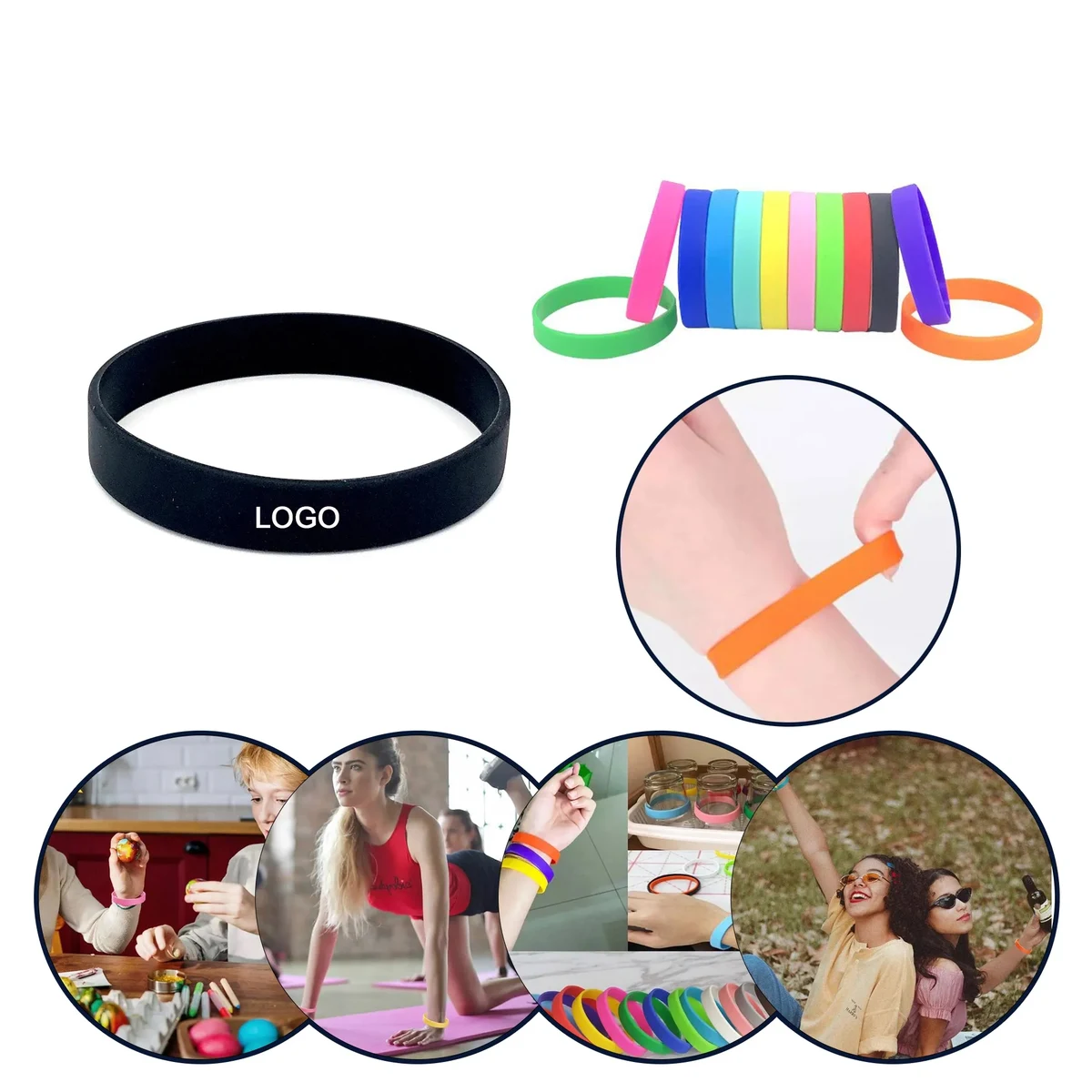 Custom Silicone Bracelet 1