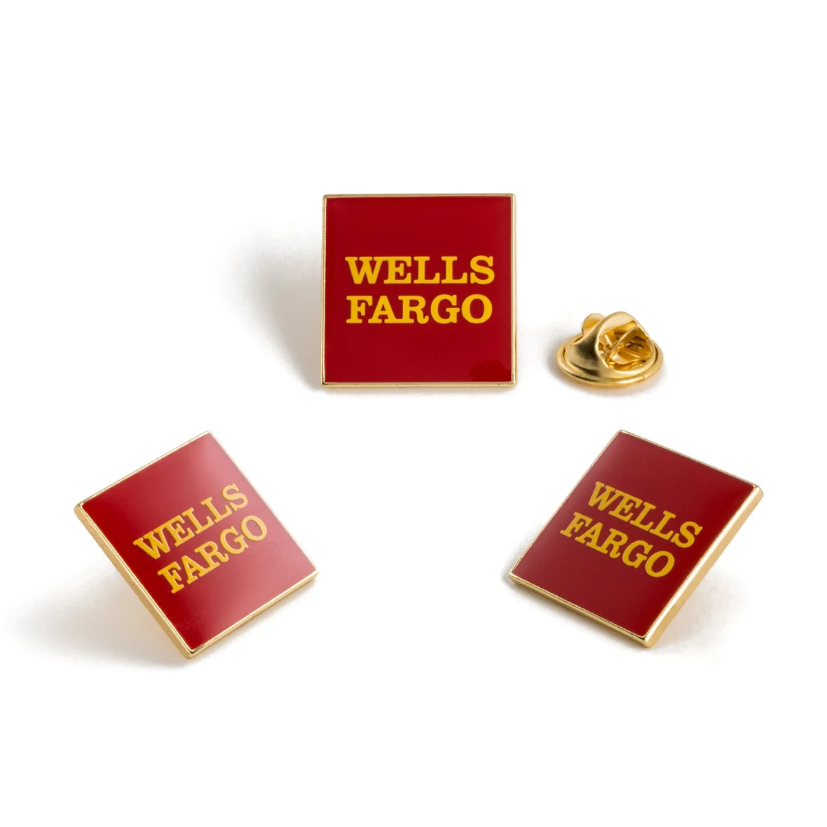 Screen Print Custom Lapel Pin with Epoxy Dome 1