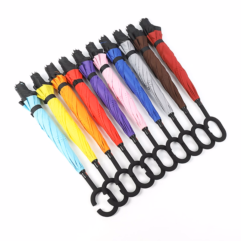 Double-Layer High-Density Impact Cloth Inverted Umbrella
