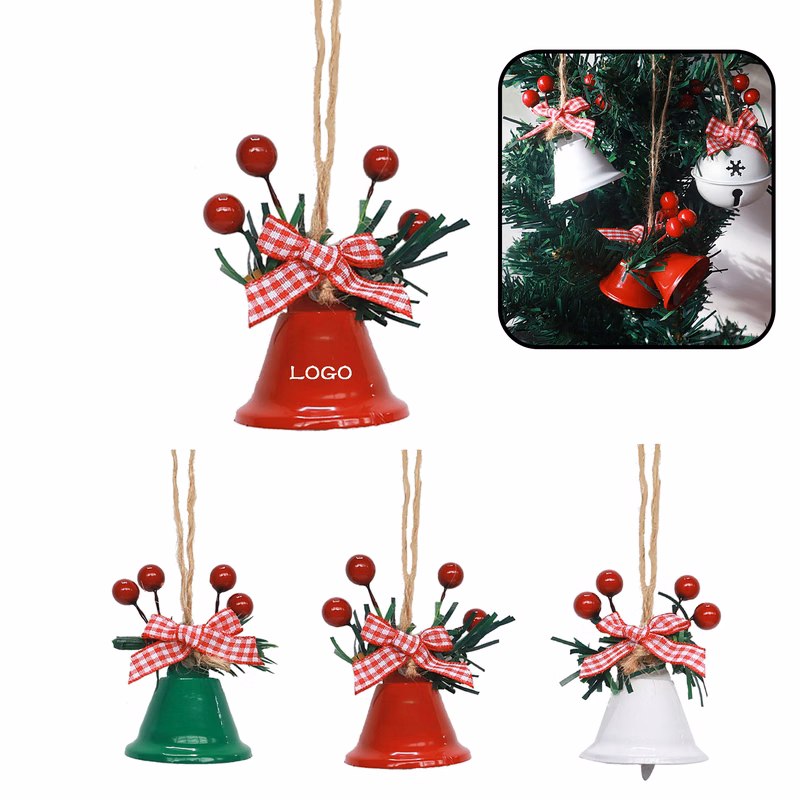 MOQ 20 PCS Metal Christmas Bell