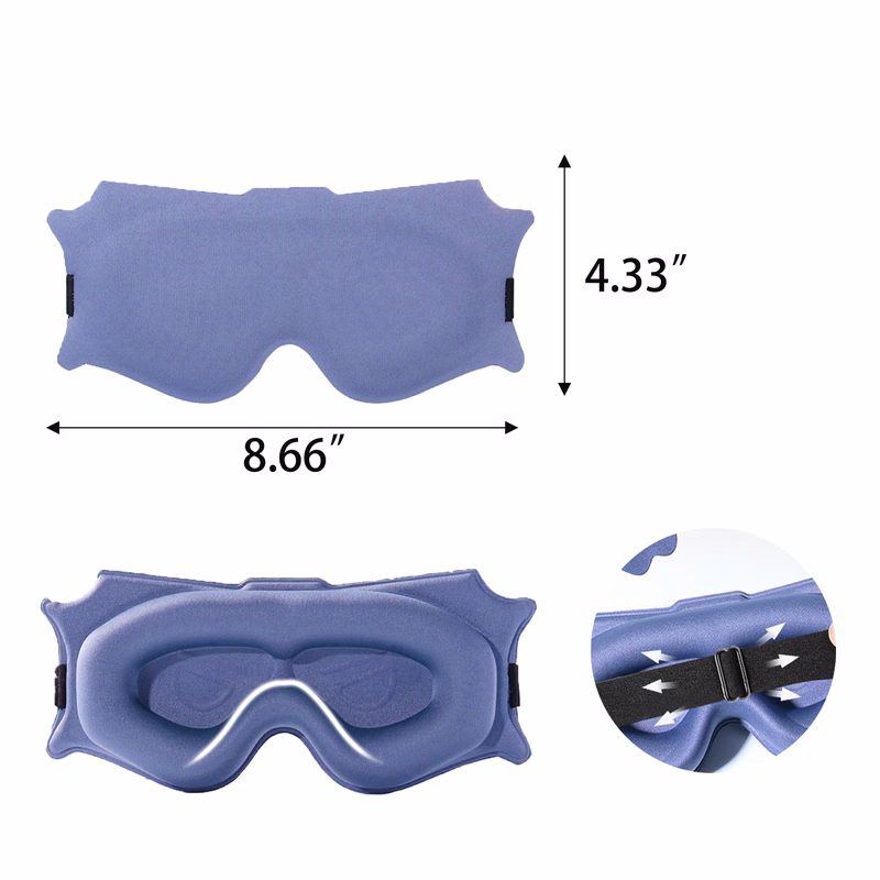 Contoured Sleep Mask for Night Use