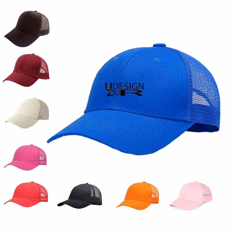 Men Mesh Flat Cap
