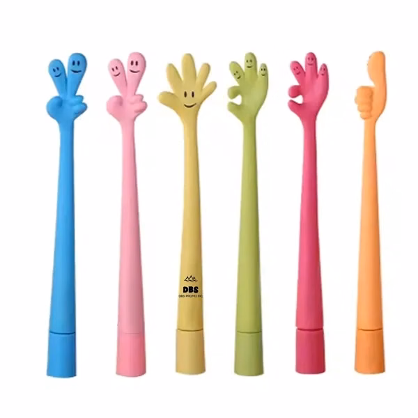 Fun and Quirky Novelty Bendy Finger Ballpoint Pen