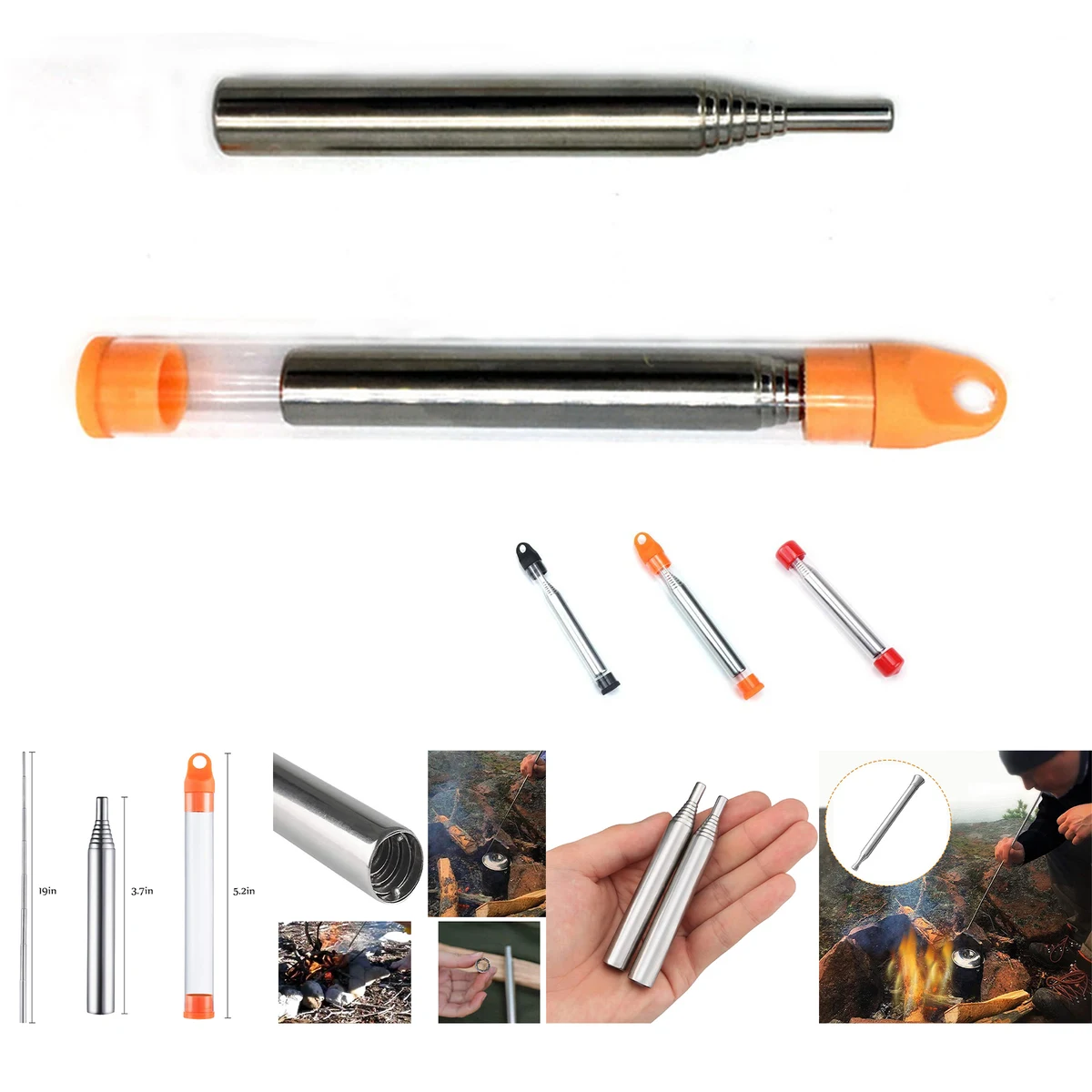 1 Pack Blow Fire Tube 1