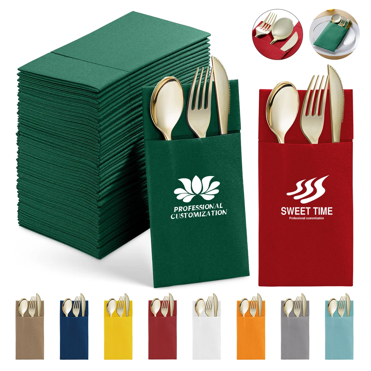 Napkin Cutlery Pouch 1