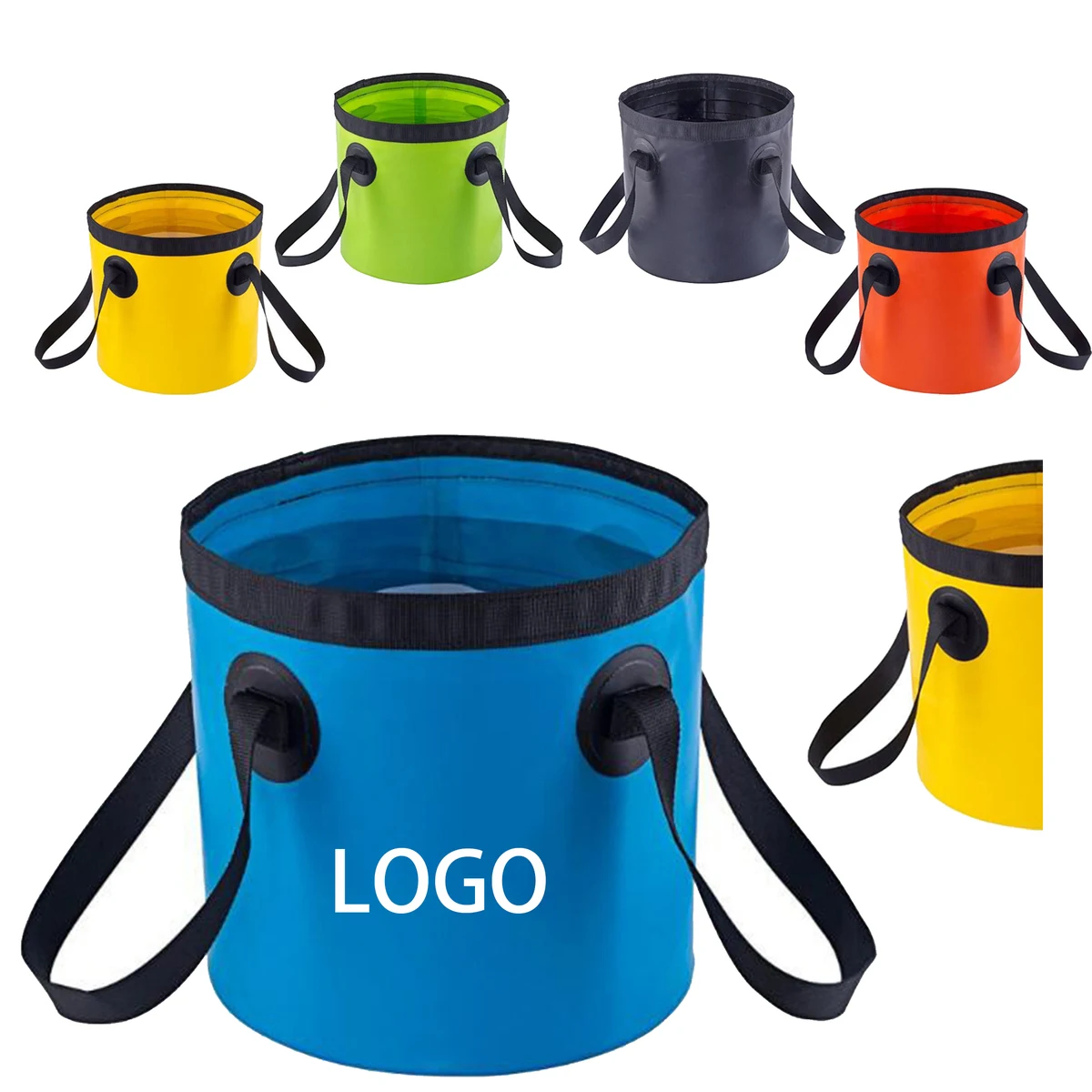 Portable Foldable Storage Pail 1