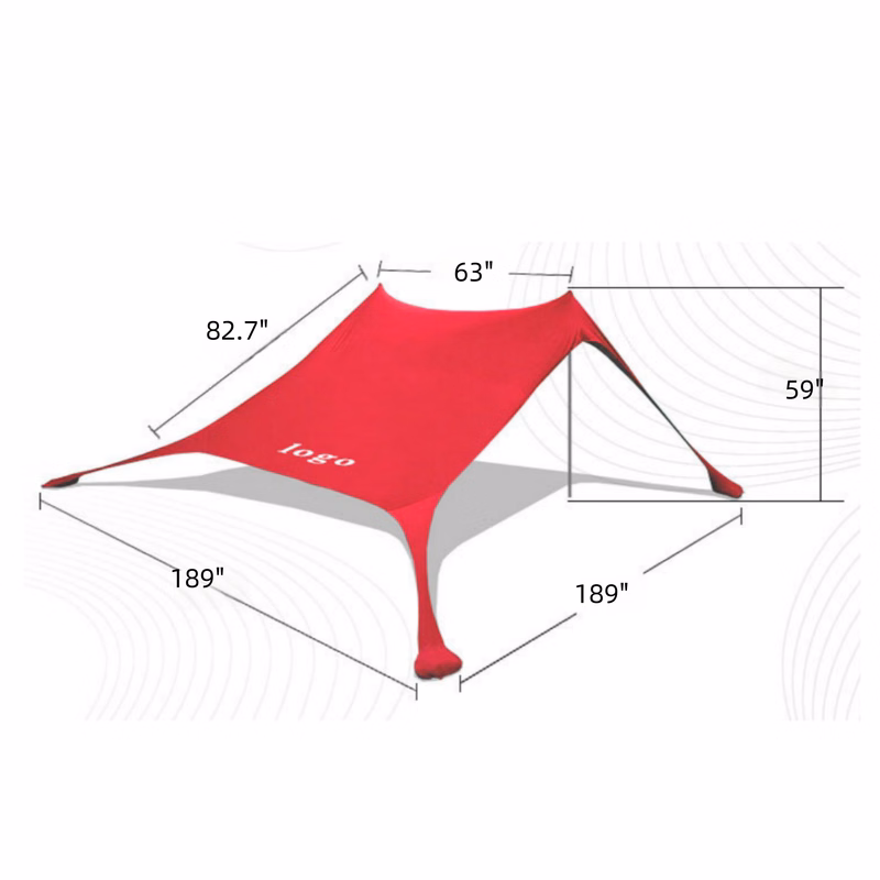 82.7" x 63" x 59" Cordless Lyca Canopy