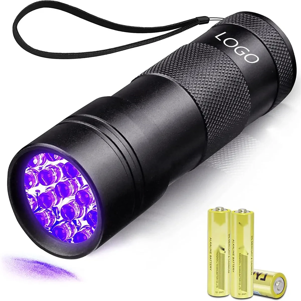 Black Light UV Flashlight 12 LED Urine Detector 1
