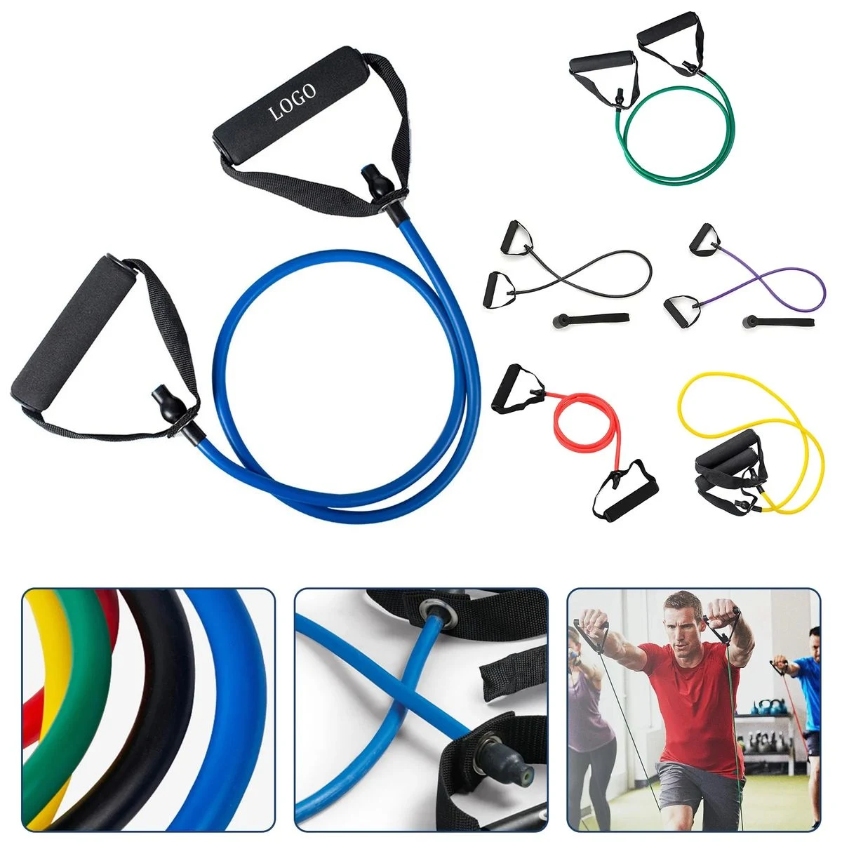 Resistance Bands with Handles 1