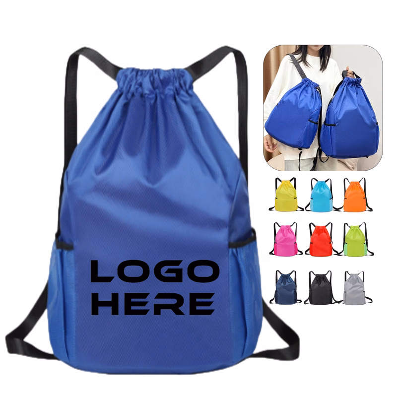 Outdoor Sports Large Capacity Waterproof Drawstring Backpack