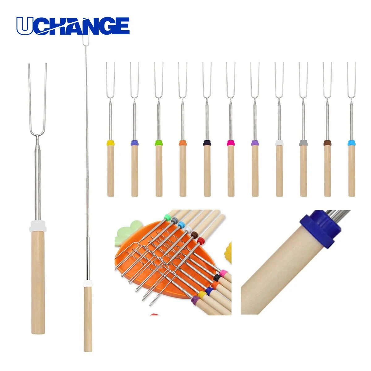 Stainless Steel Roasting Fork Tool 1