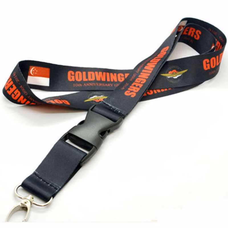 3/4"Dye Sublimation Lanyards with Buckle Release
