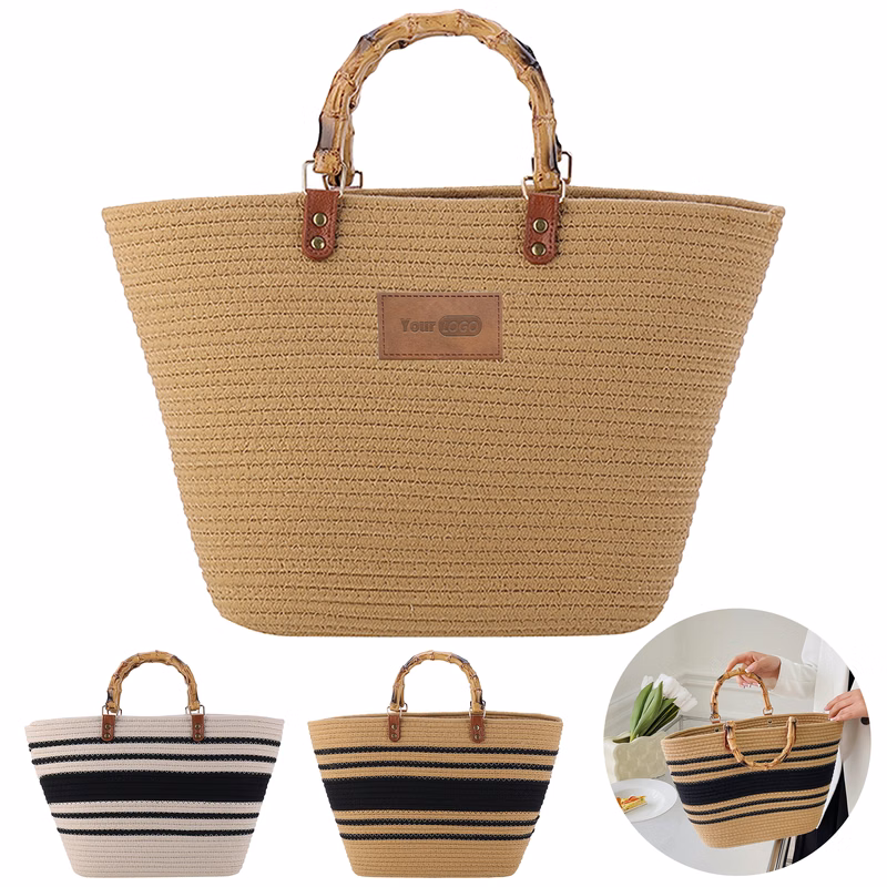Straw Fashionable Large Capacity Tote Bag