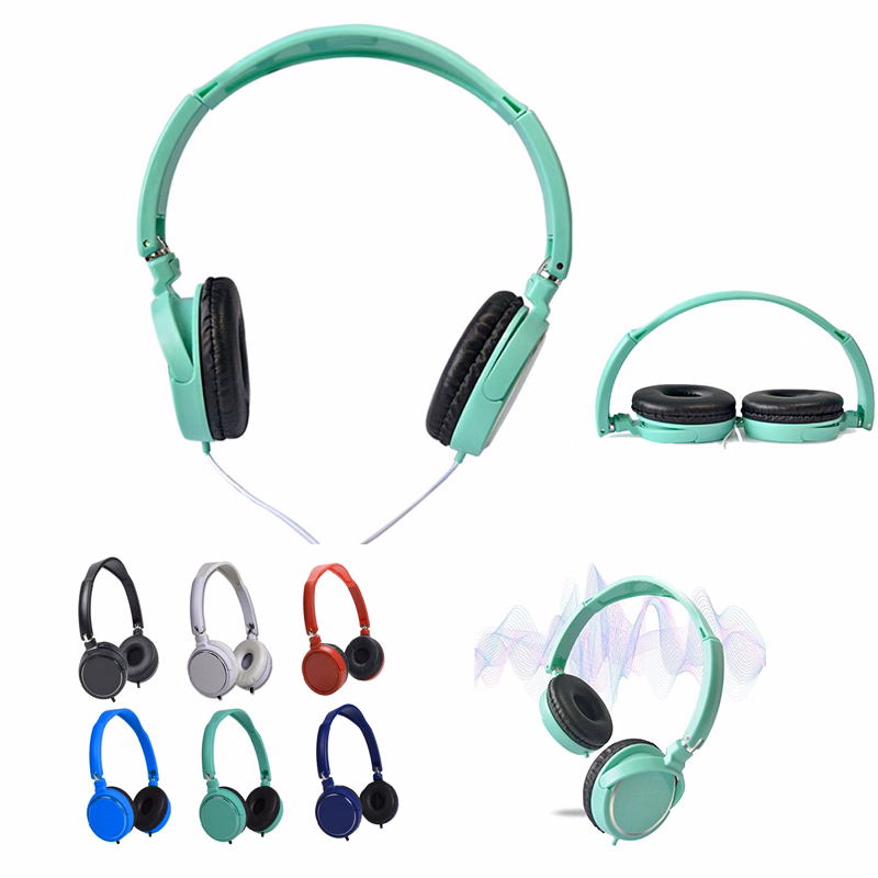 Headphone Wired Folding Headset