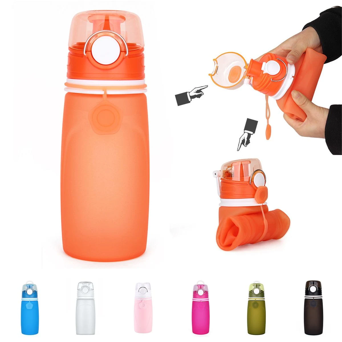 Inflame Foldable Water Bottle-25oz. 1