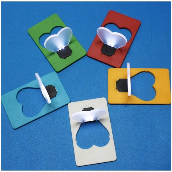 Heart Shape Pocket Led Card Light
