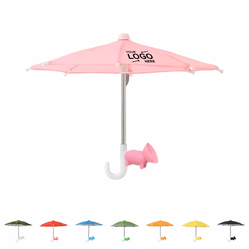 Mini Sun Shade Toy Phone Umbrella