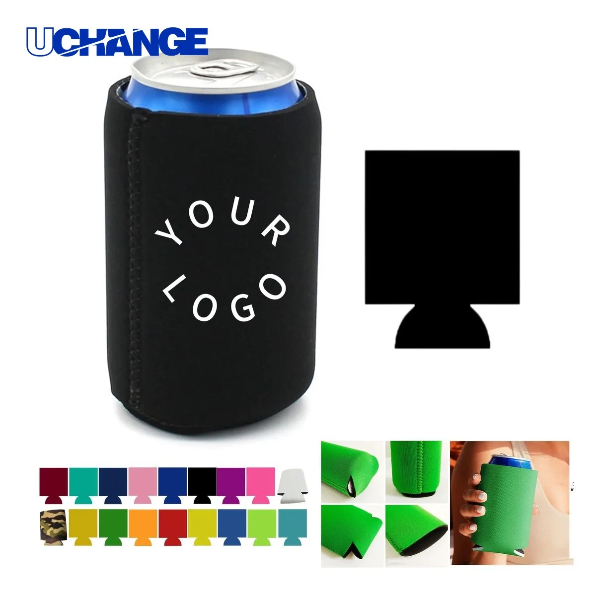 Neoprene Can Cooler Sleeve Holder 1