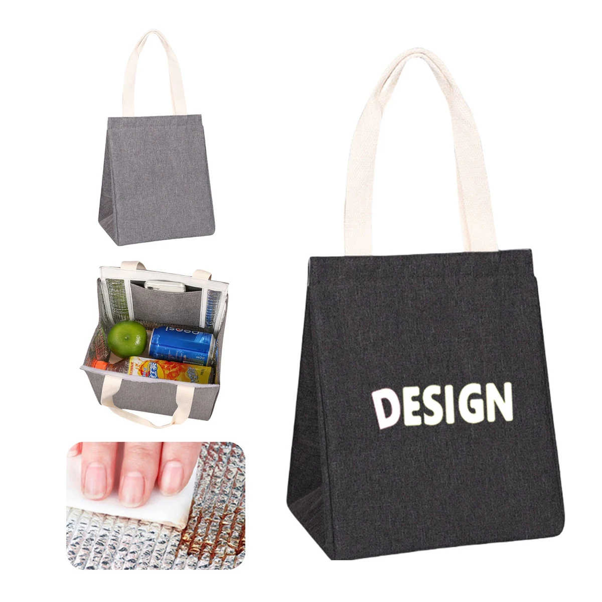 Reusable Leakproof Insulated Lunch Bag 1
