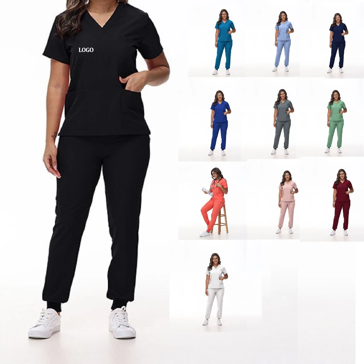 Town Scrubs for Women Scrub Set 1