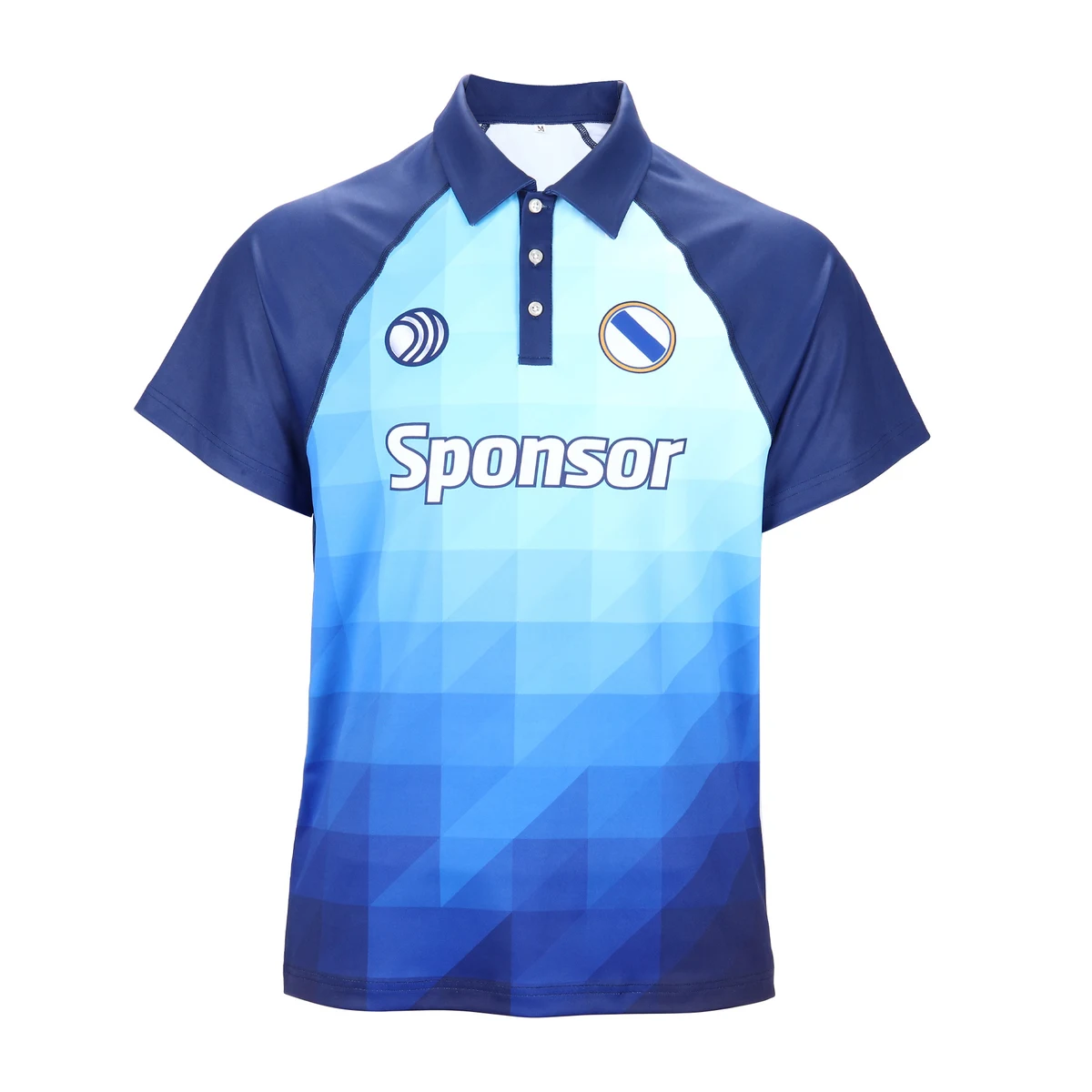 Custom Full Color Dye Sublimation Performance Short Sleeve Polo Shirt 1