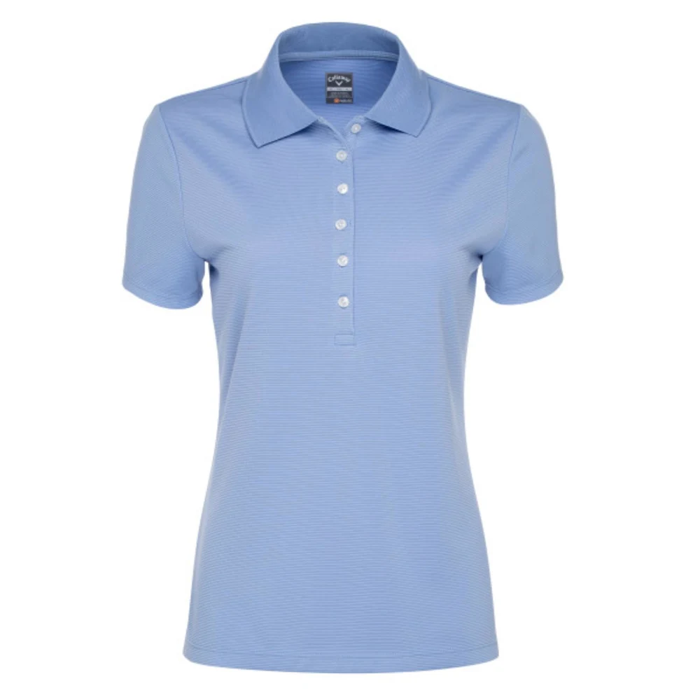 Callaway® Vent Moisture Wicking Women's Ottoman Polo Shirt with Custom Logo 1