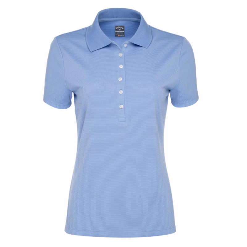 Callaway® Vent Moisture Wicking Women's Ottoman Polo Shirt with Custom Logo