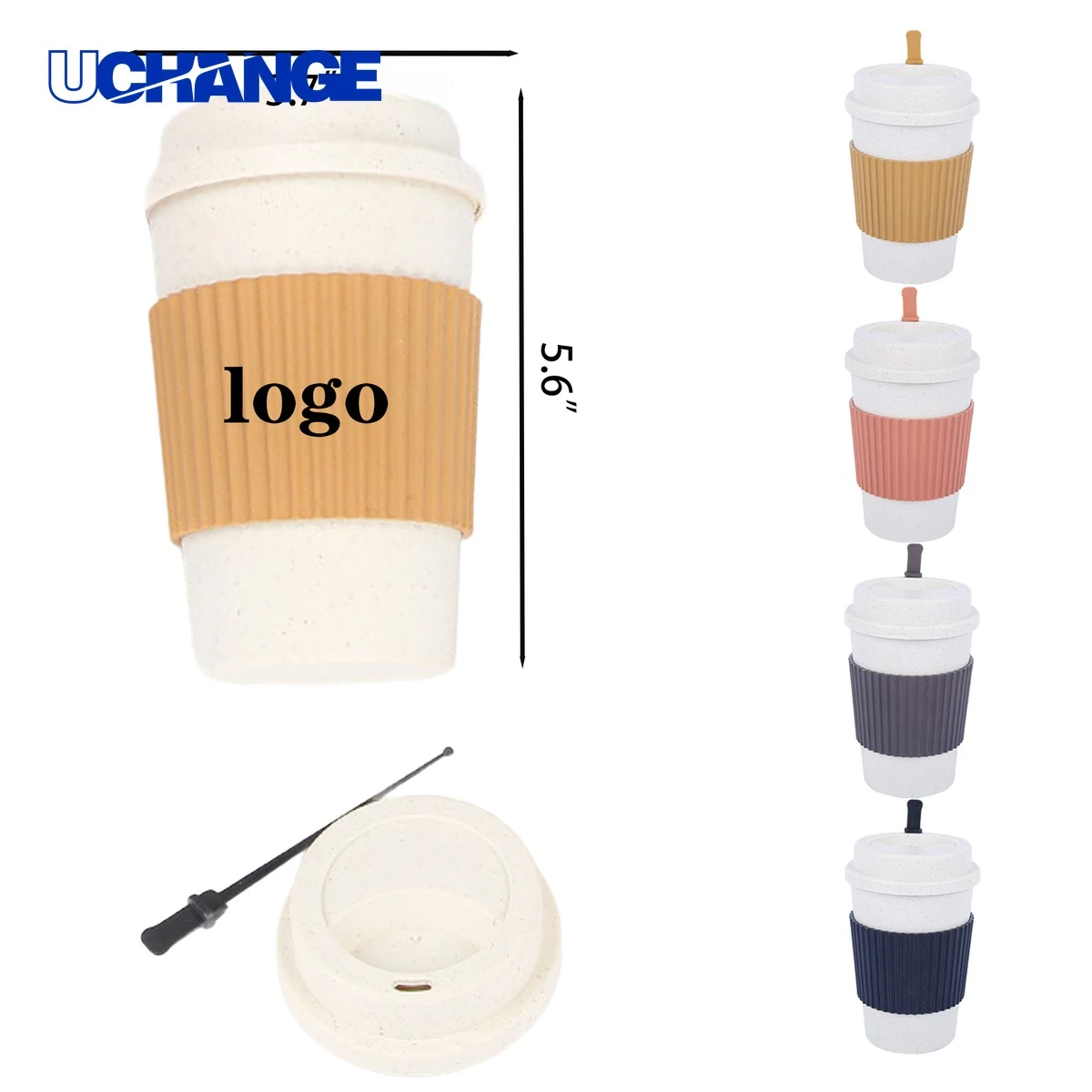 Full Color Coffee Cup Container (16oz) 1