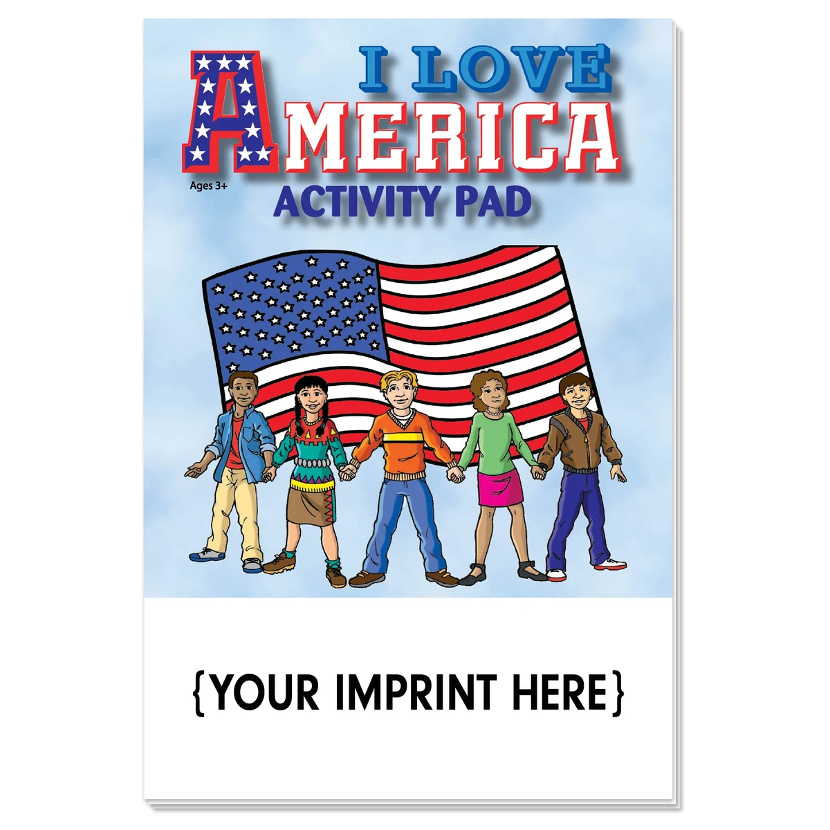 ACTIVITY PAD - I Love America Activity Pad 1