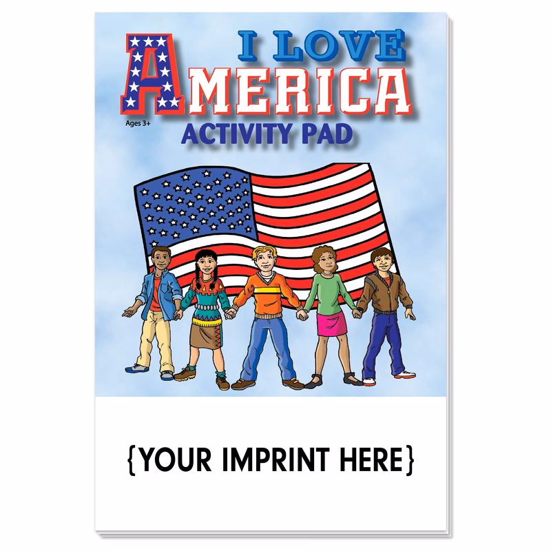 ACTIVITY PAD - I Love America Activity Pad