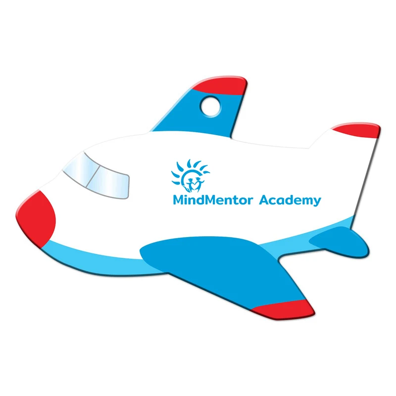 Blue Plane Luggage Tag 1