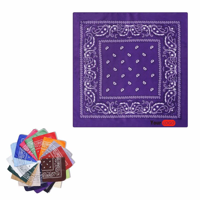 Printed Square Bandana