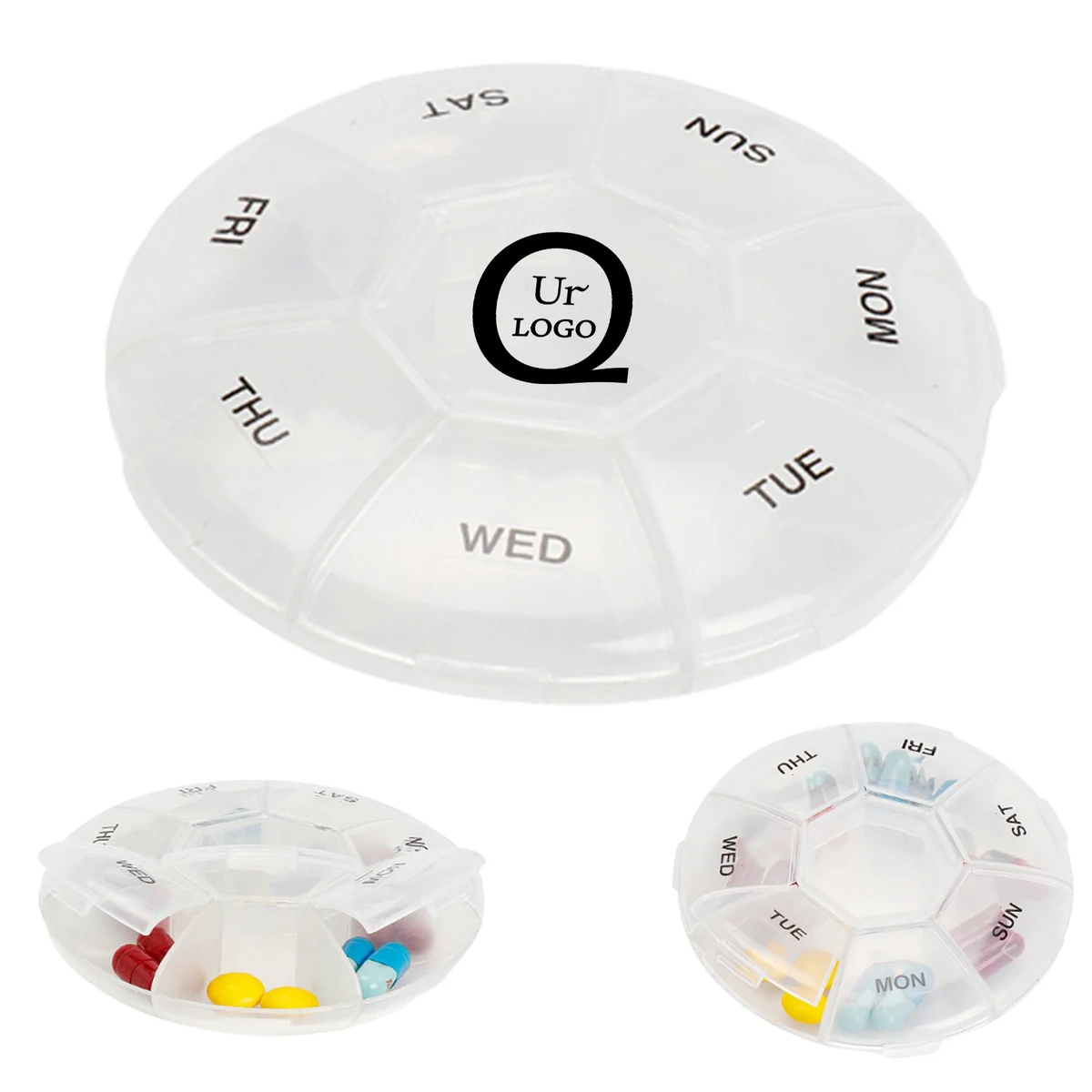 Weekly Transparent Medicine Box 1