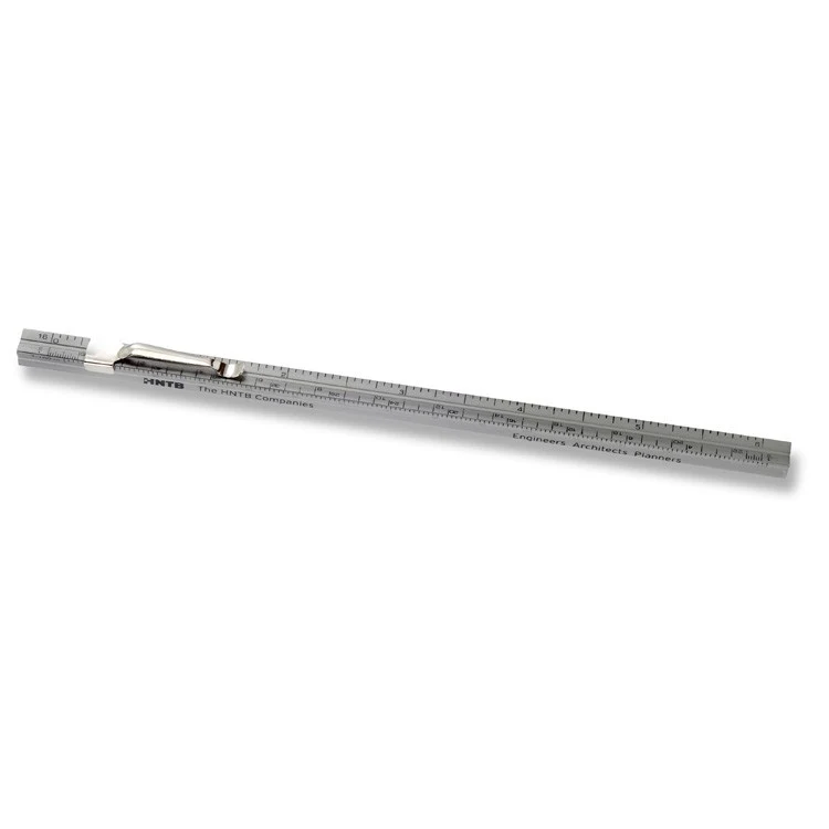 6" Architect Pocket Scale with pocket clip 1