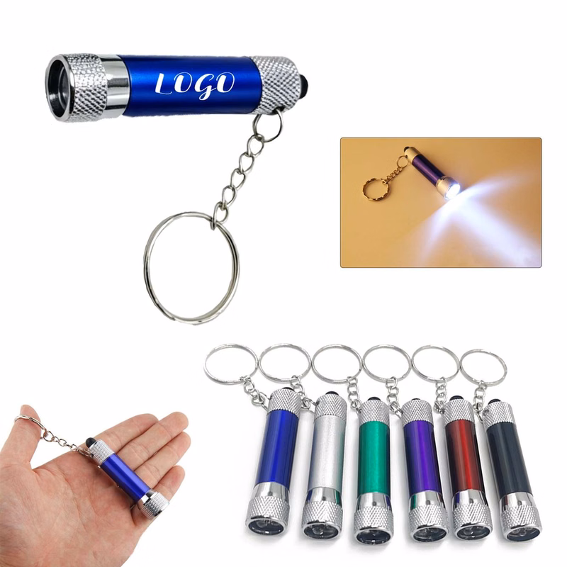 Mini LED Flashlight Keychain