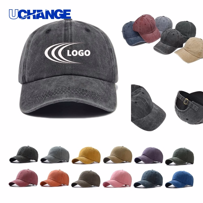 Vintage Cotton Washed Baseball Cap
